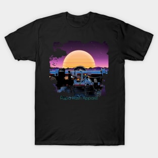 Papa Hash Apparel: Moonlit Ride T-Shirt